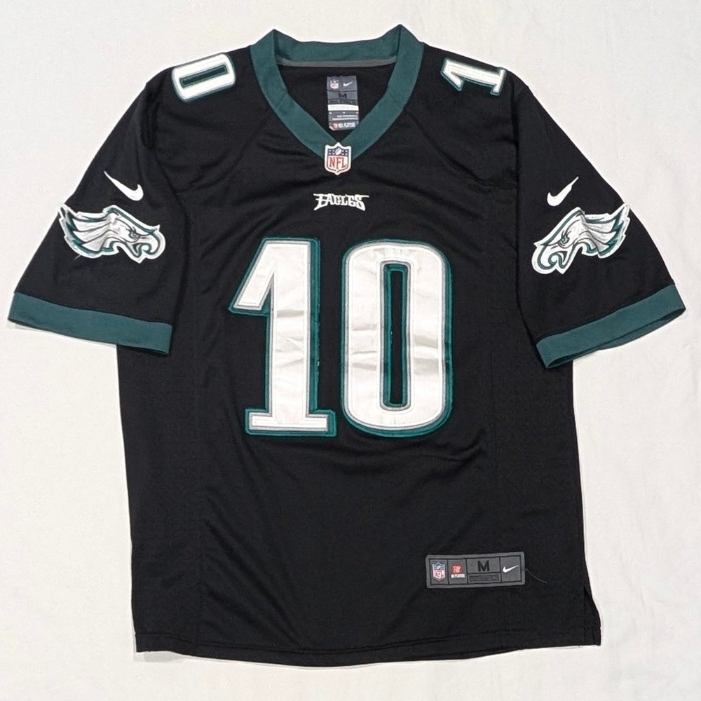 Nike NFL Philadelphia Eagles DeSean Jackson 10 Jersey Mens Medium Black